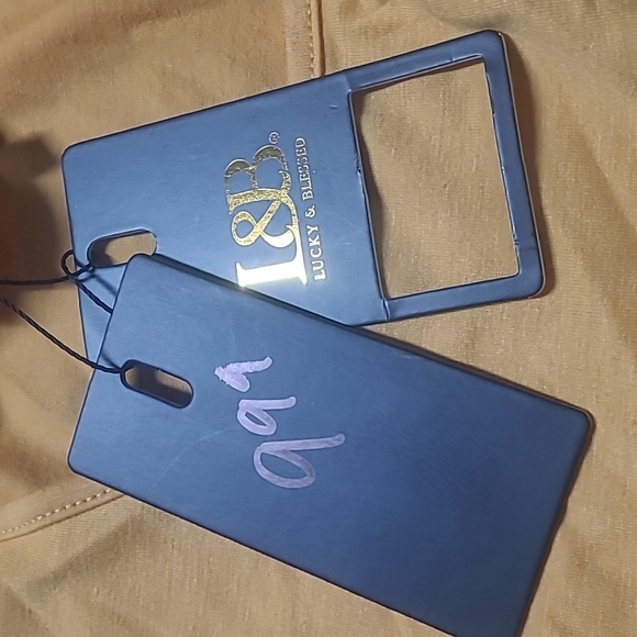 NWT WOMEN'S L&B LUCKY AND BLESSED TANK TOP - Picture 4 of 6